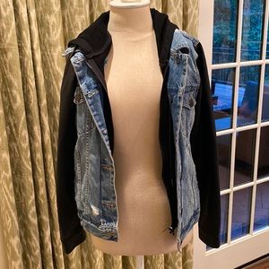 Blank NYC Jean and leather jacket